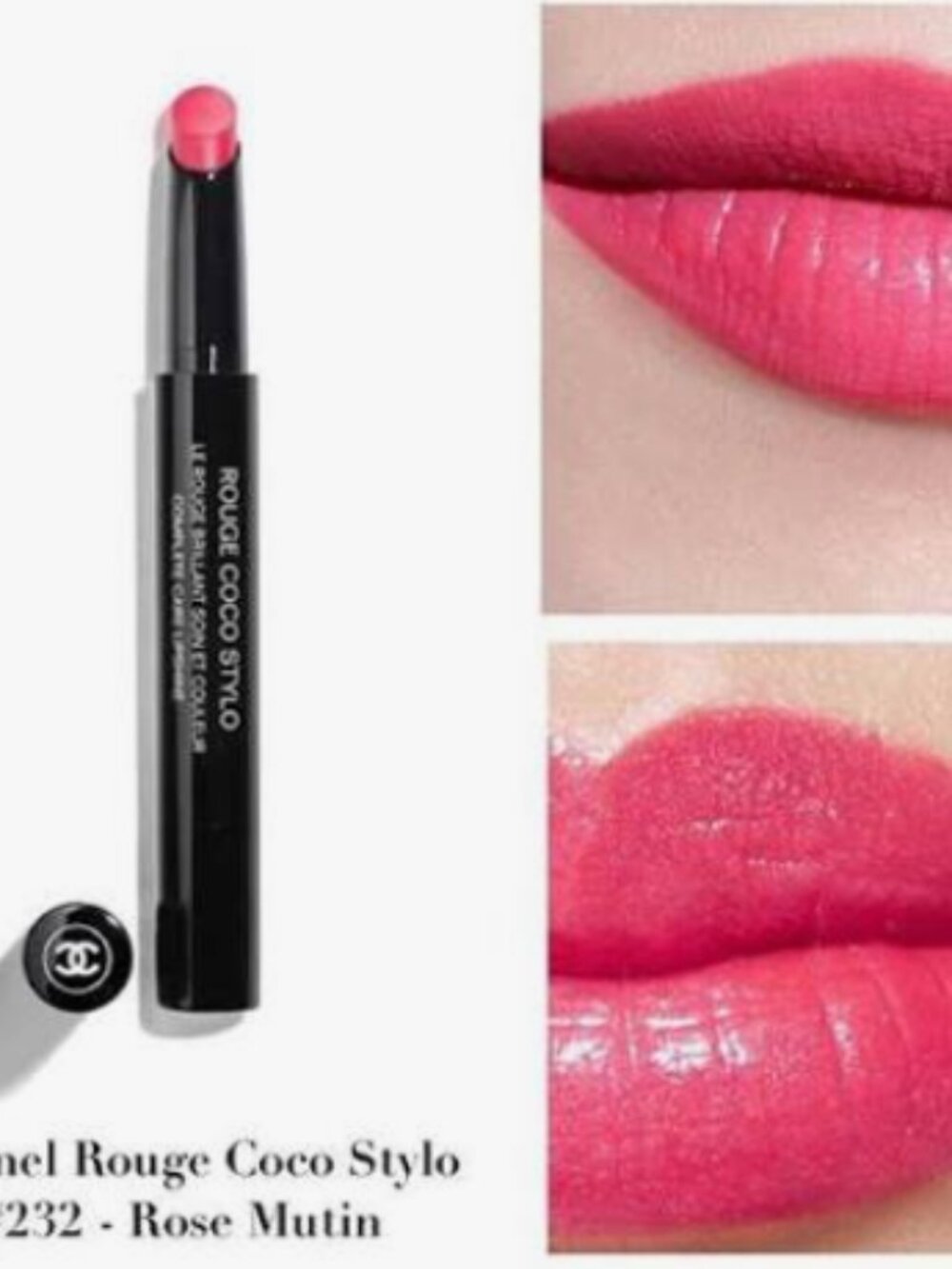 CHANEL Lipstick Rouge Coco Stylo 232 Rose Mutin Limited Edition